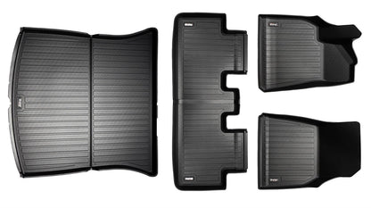 2befair Premium Gummimatten Gesamtset für das Tesla Model Y