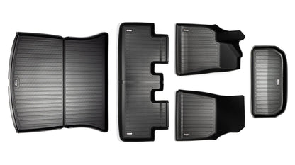 2befair Premium Gummimatten Gesamtset für das Tesla Model Y