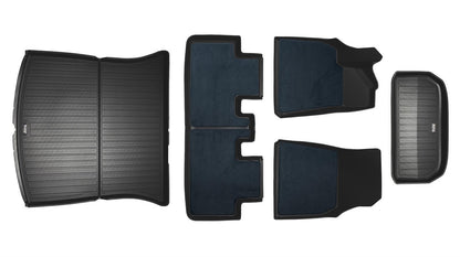 2befair Premium Gummimatten Gesamtset für das Tesla Model Y