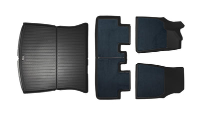 2befair Premium Gummimatten Gesamtset für das Tesla Model Y